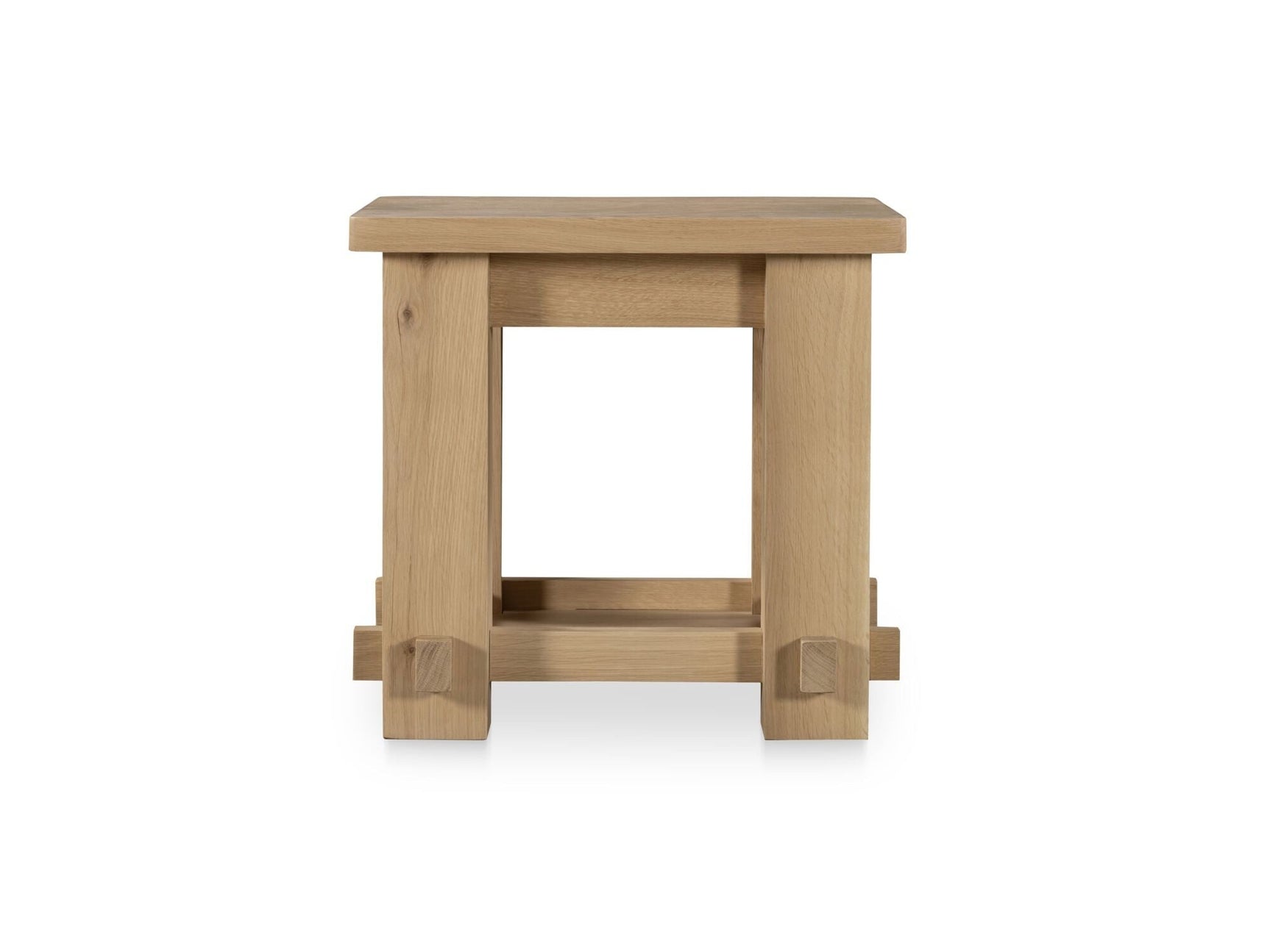 Morey Natural Side Table - Ornate Home