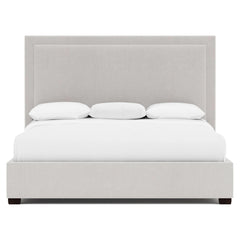 Morgan Espresso California King Panel Bed (64" H) - Ornate Home