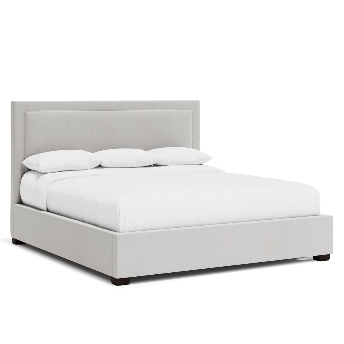 Morgan Espresso California King Panel Bed Extended (54" H) - Ornate Home