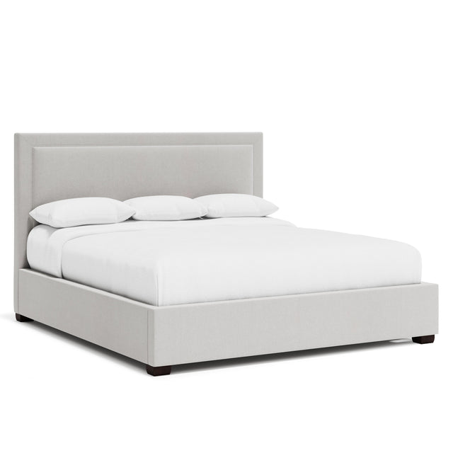 Morgan Espresso California King Panel Bed Extended (54" H) - Ornate Home