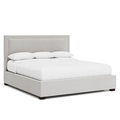 Morgan Espresso King Panel Bed (54" H) - Ornate Home