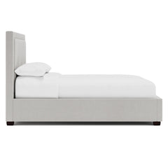 Morgan Espresso King Panel Bed (54" H) - Ornate Home