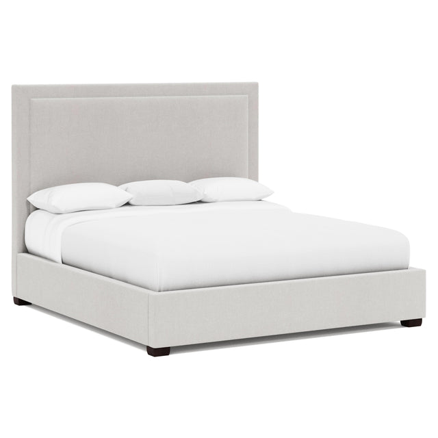 Morgan Espresso King Panel Bed (64" H) - Ornate Home