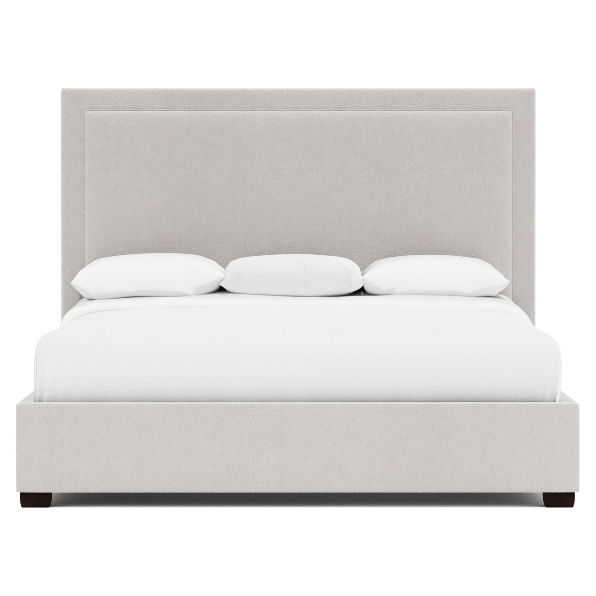 Morgan Espresso King Panel Bed (64" H) - Ornate Home