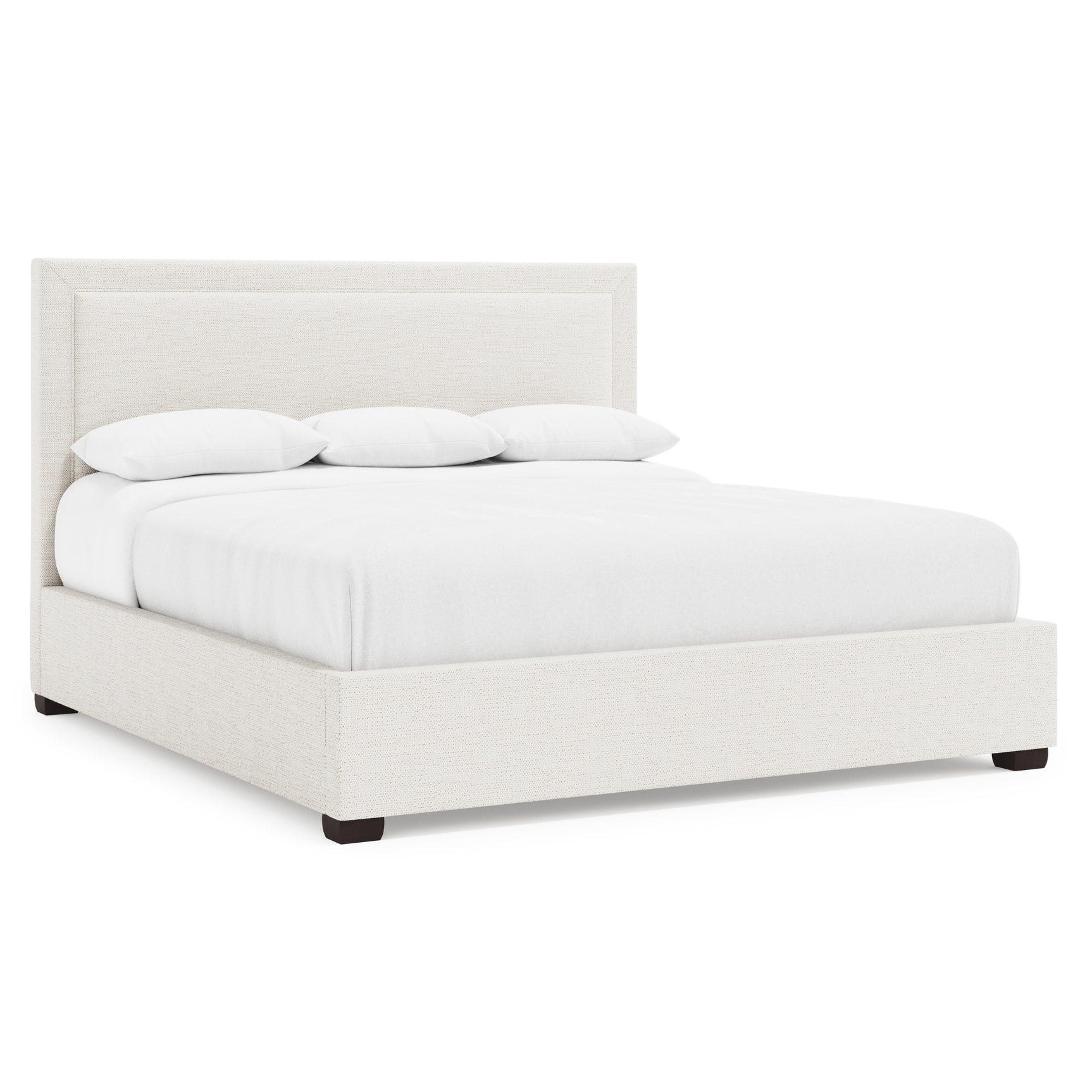 Morgan Espresso King Storage Panel Bed (54" H) - Ornate Home