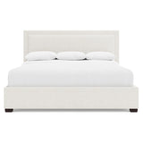 Morgan Espresso King Storage Panel Bed (54" H) - Ornate Home