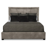Morgan Espresso Queen Panel Bed (54" H) - Ornate Home