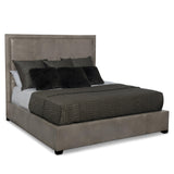 Morgan Espresso Queen Panel Bed (64" H) - Ornate Home