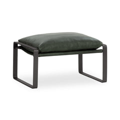 Morgan Forest Green Stool - Ornate Home