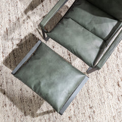 Morgan Forest Green Stool - Ornate Home