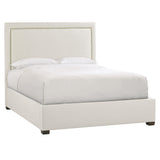 Morgan Ivory King Panel Bed Extended (64" H) - Ornate Home