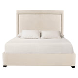 Morgan Ivory King Panel Bed Extended (64" H) - Ornate Home