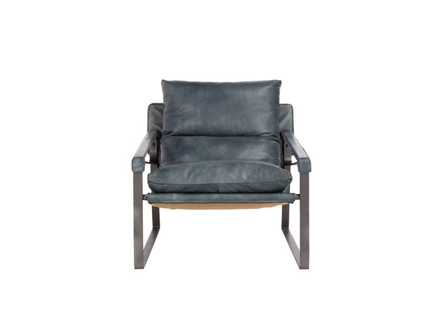 Morgan Ocean Blue Accent Chair - Ornate Home