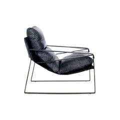 Morgan Ocean Blue Accent Chair - Ornate Home
