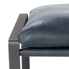 Morgan Ocean Blue Stool - Ornate Home