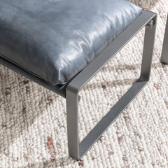 Morgan Ocean Blue Stool - Ornate Home