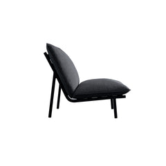 Morgan Speckled Charcoal Outdoor Accent Chair - Ornate Home