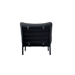 Morgan Speckled Charcoal Outdoor Accent Chair - Ornate Home