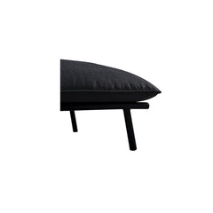 Morgan Speckled Charcoal Outdoor Ottoman - Ornate Home