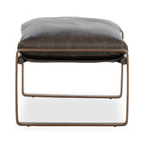 Morgan Truffle Brown Stool - Ornate Home