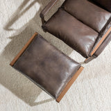 Morgan Truffle Brown Stool - Ornate Home