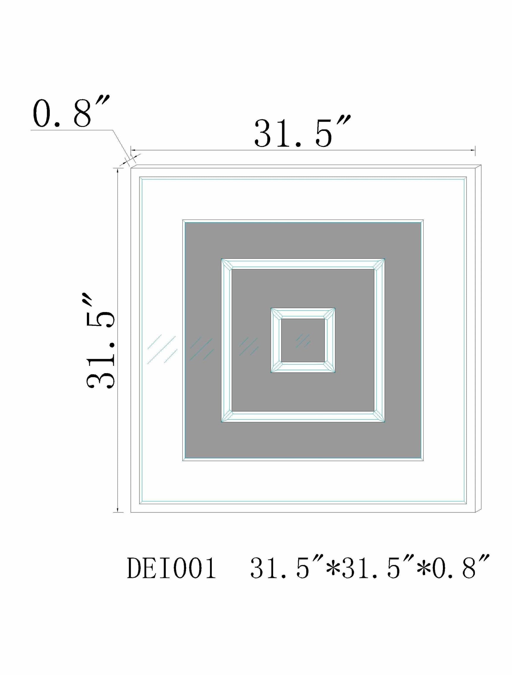 Morgandale Mirror - Clearance - Ornate Home