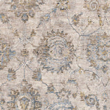 Morinville Teal Floral Rug - Ornate Home