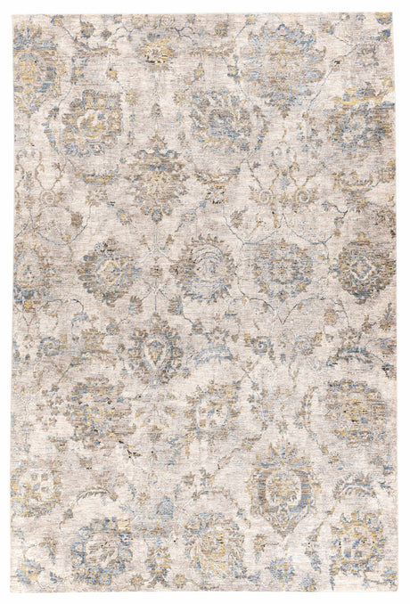 Morinville Teal Floral Rug - Ornate Home