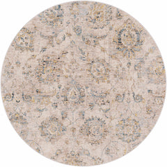 Morinville Teal Floral Rug - Ornate Home