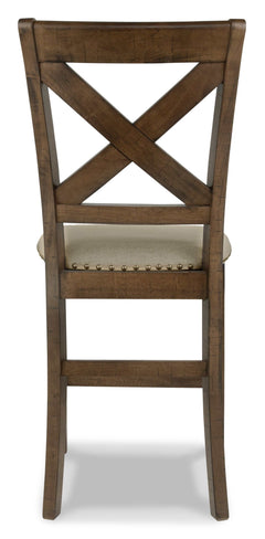 Moriville Beige Counter Height Bar Chair (Set of 2) - Ornate Home