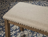 Moriville Beige Dining Bench (Online Special Price) - Ornate Home