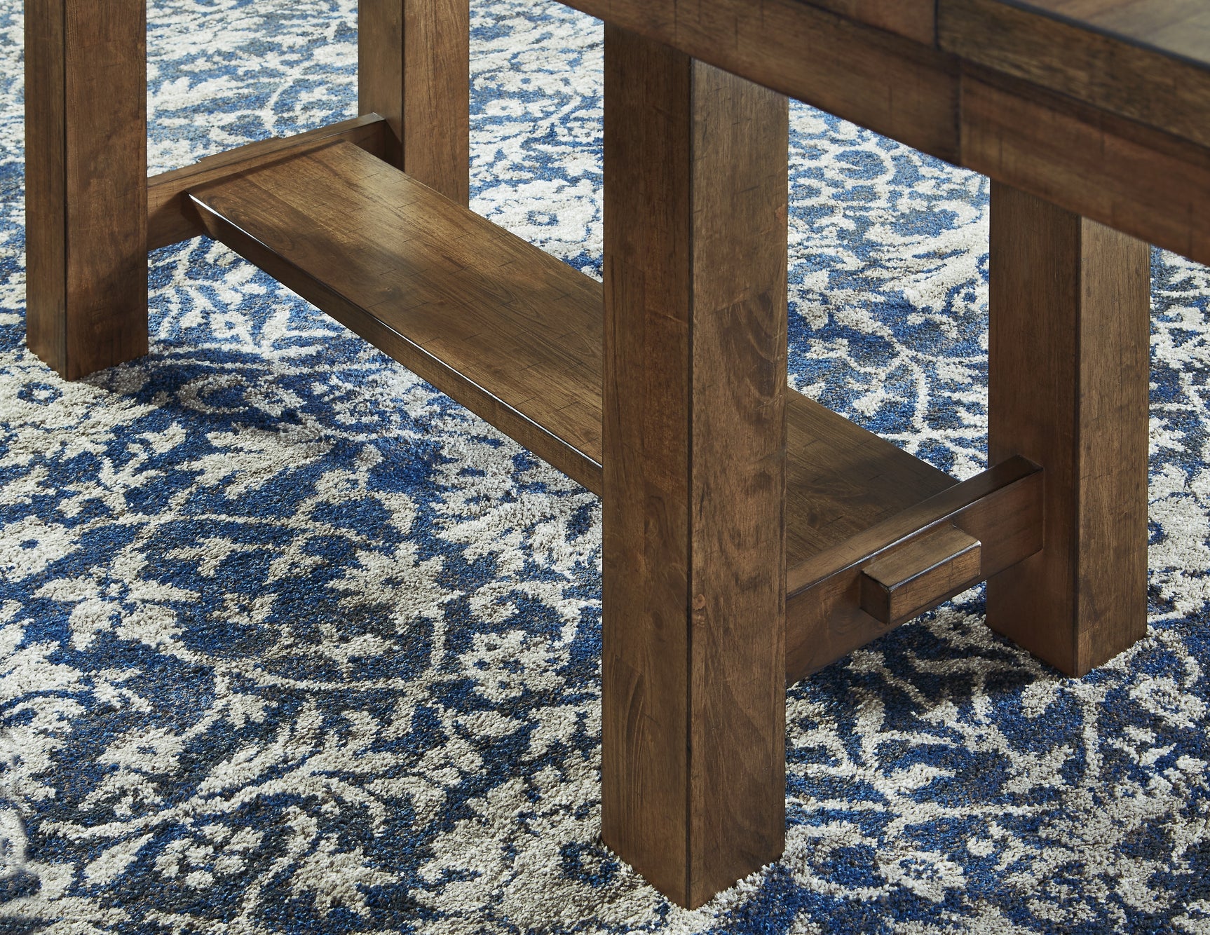 Moriville Beige Dining Table and 4 Chairs and Bench - Ornate Home