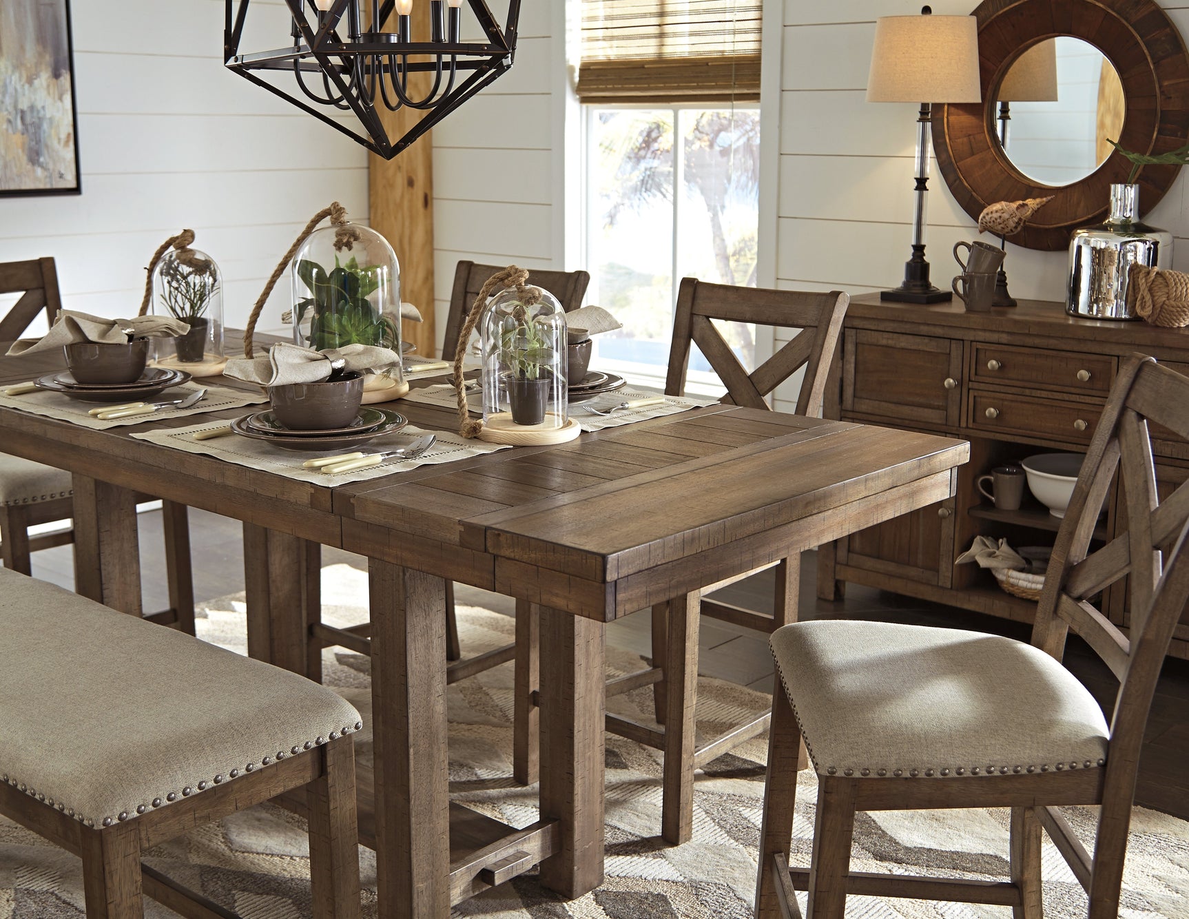 Moriville Counter Height Dining Extension Table (Online Special Price) - Ornate Home