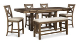 Moriville Counter Height Dining Extension Table (Online Special Price) - Ornate Home