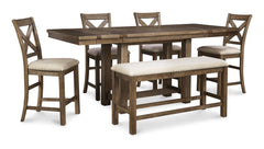 Moriville Counter Height Dining Extension Table - Ornate Home