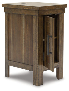 Moriville Grayish Brown Chairside End Table - Ornate Home