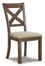 Moriville Grayish Brown Dining Table and 6 Chairs / 7-Piece Set (Online Special Price) - Ornate Home