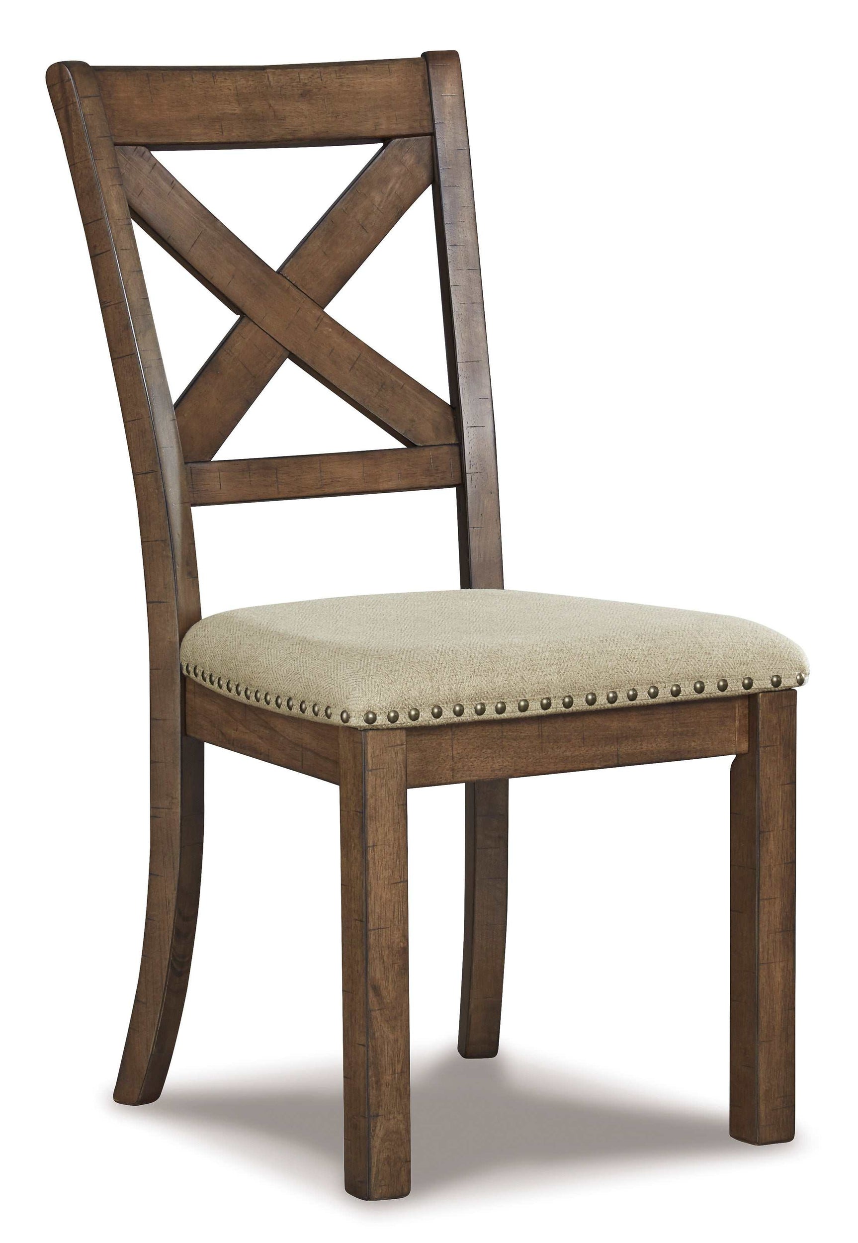 Moriville Grayish Brown Dining Table and 6 Chairs / 7-Piece Set (Online Special Price) - Ornate Home