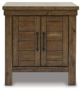 Moriville Grayish Brown End Table (Online Special Price) - Ornate Home