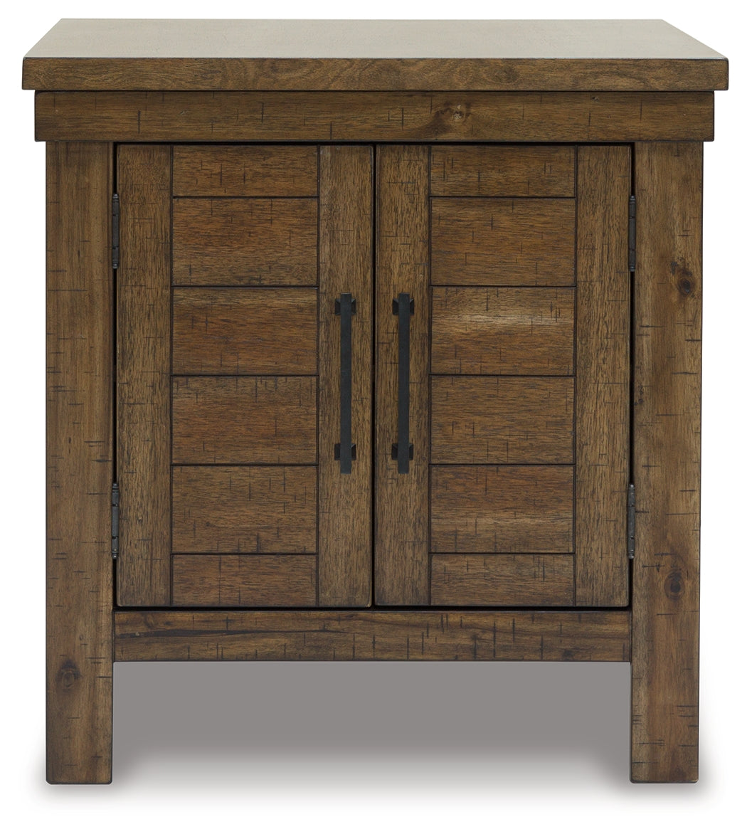 Moriville Grayish Brown End Table (Online Special Price) - Ornate Home