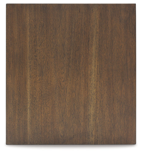 Moriville Grayish Brown End Table - Ornate Home