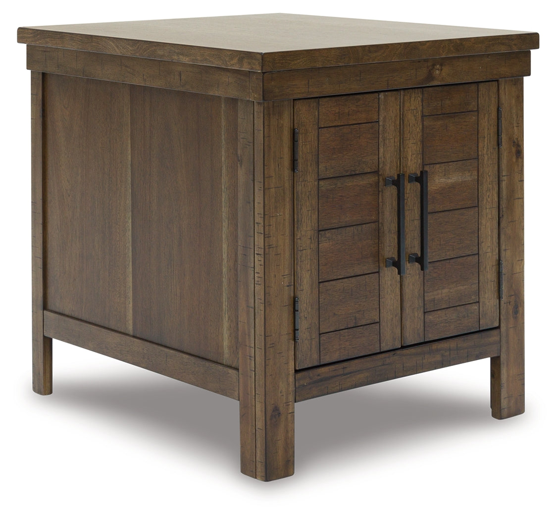 Moriville Grayish Brown Lift-top Coffee Table and 2 End Tables (Online Special Price) - Ornate Home