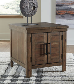Moriville Grayish Brown Lift-top Coffee Table and 2 End Tables - Ornate Home