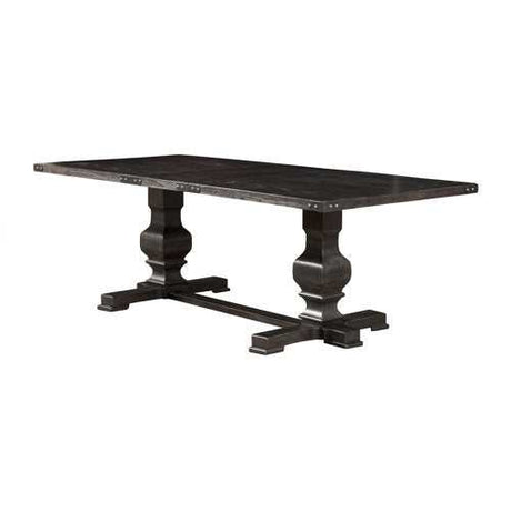 Morland Vintage Black Dining Table - Ornate Home
