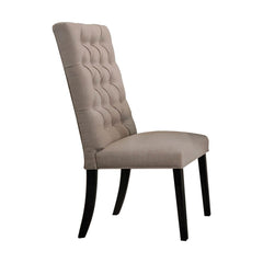 Morland Vintage Black/Tan Side Chair (Set of 2) - Ornate Home
