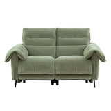 Morley Sage Green Power Sofa + Loveseat - Ornate Home