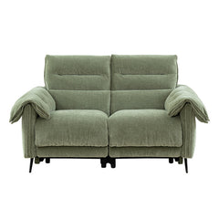 Morley Sage Green Power Sofa + Loveseat - Ornate Home