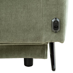 Morley Sage Green Power Recliner - Ornate Home