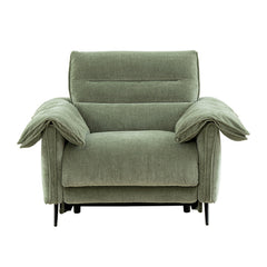 Morley Sage Green Power Recliner - Ornate Home