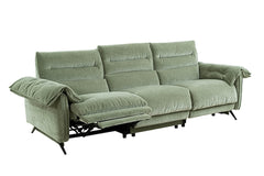 Morley Sage Green Power Sofa + Loveseat - Ornate Home